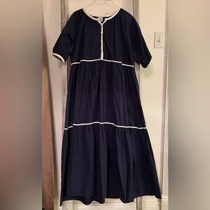 Navy Maxi Dress Size Large